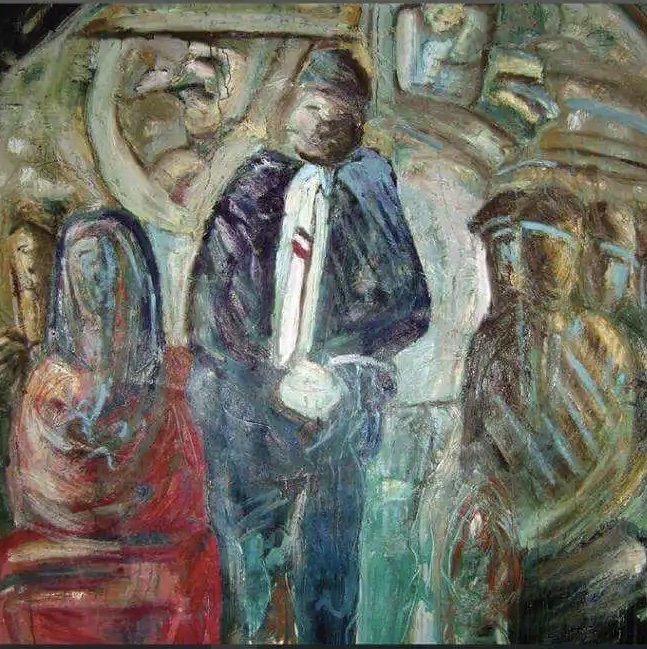 The Train Paintings of Artist Abdel Razek Okasha