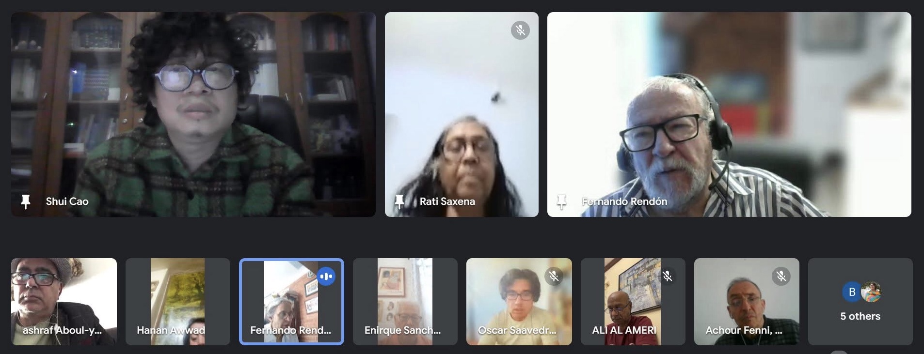 WPM Coordinating Committee Meeting – Development of the World Poetry School