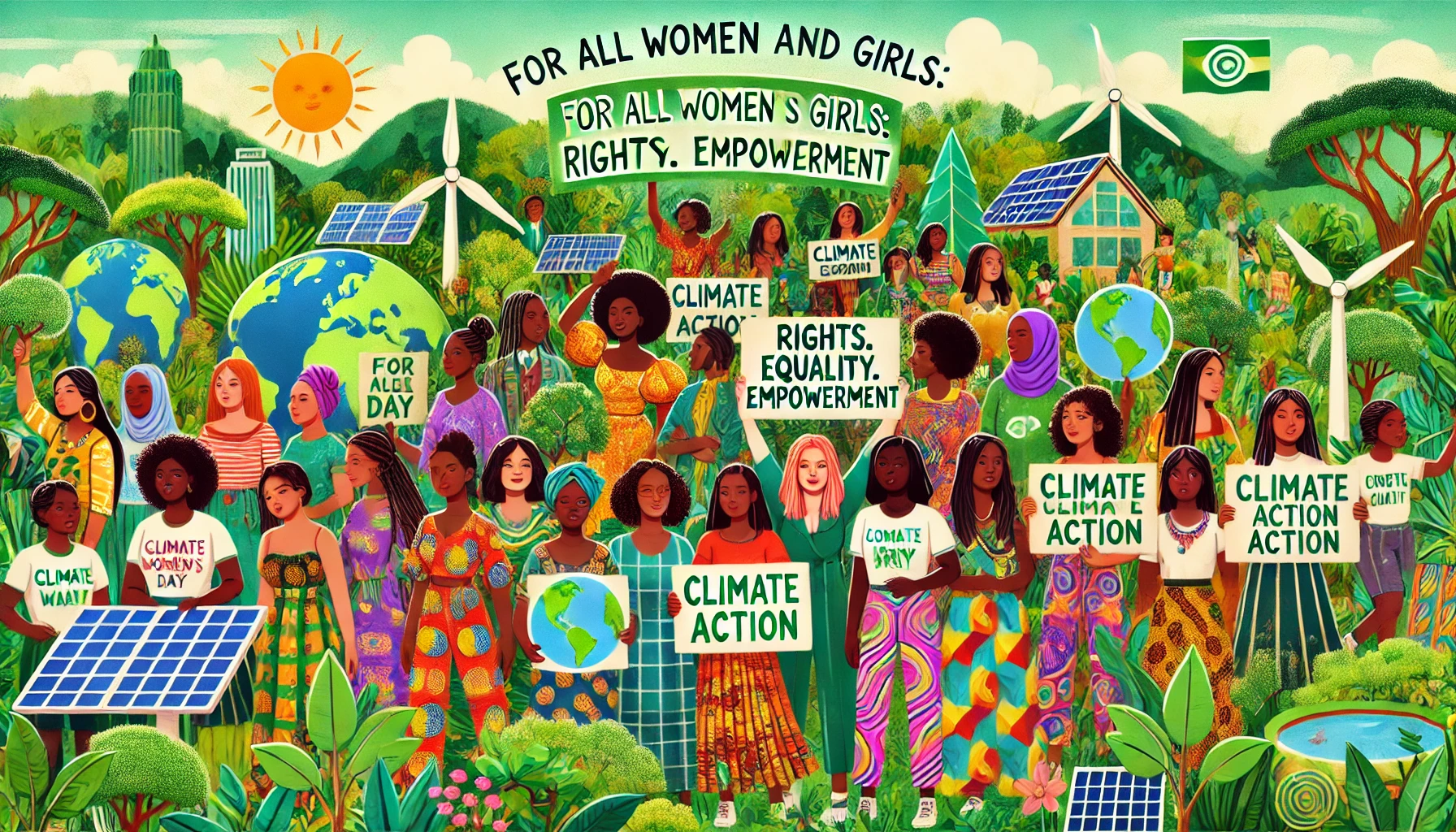 IWD 2025: 40 Young African Women Inspiring Greater Awareness for Climate Change