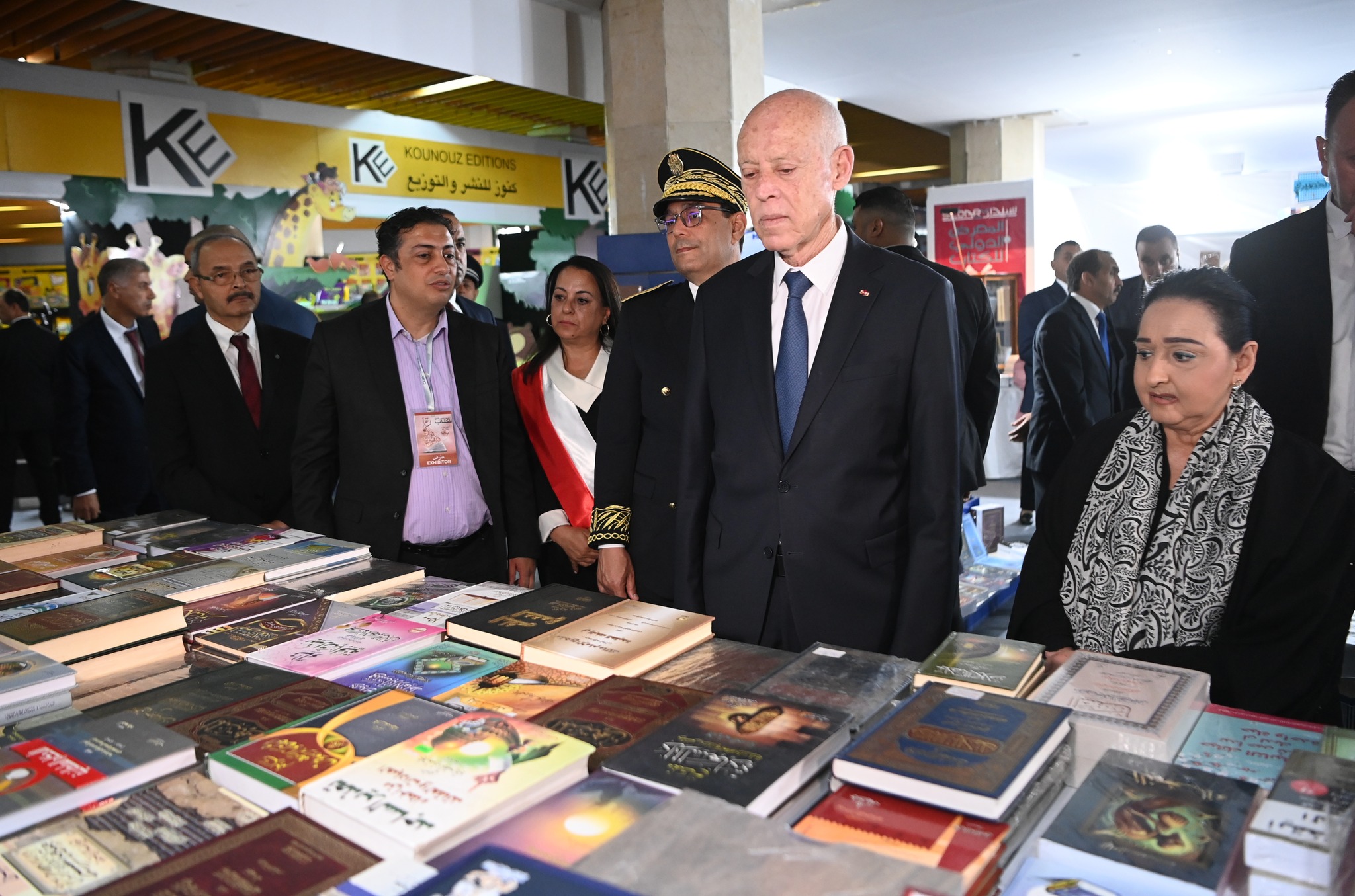 افتتاح الدٌورة التٌاسعة و الثٌلاثين لمعرض تونس الدٌولي للكتاب