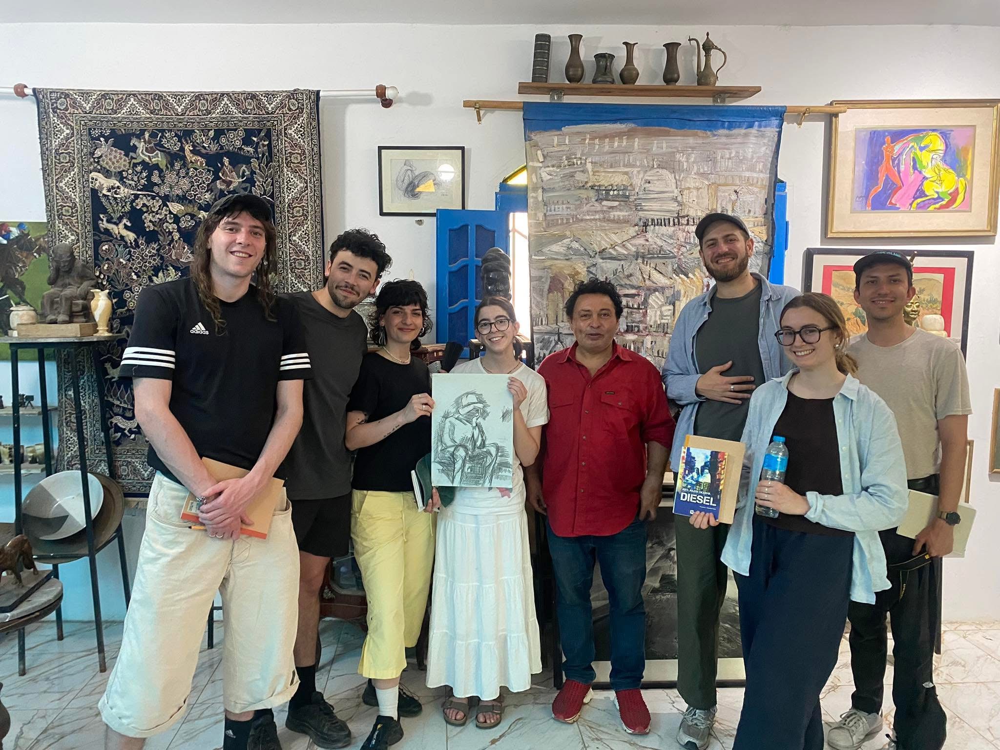 متحف دارنا يستقبل شباب باحثي العالم