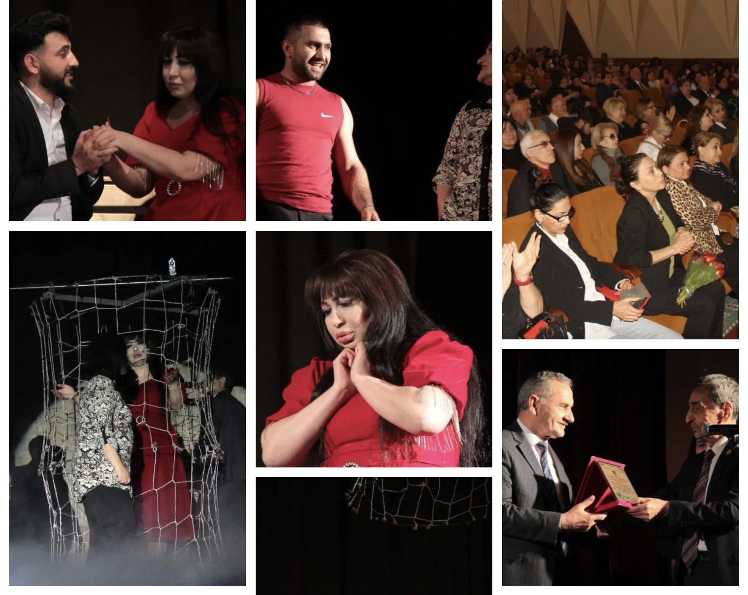 مسرح أغدام الحكومي للدراما يعرض عملا للأديبة الأذرية تيرانة محمد