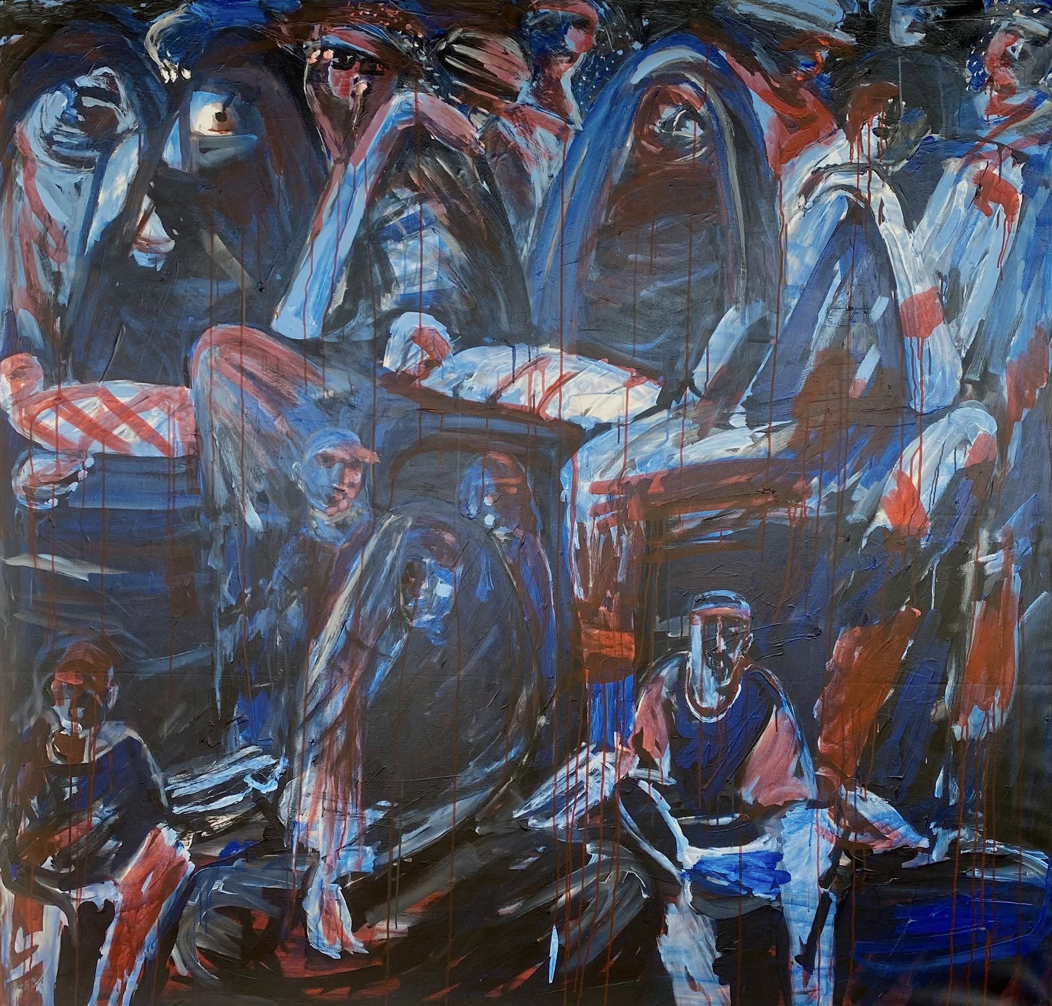 Genocide: The Al-Ahli Hospital, by Artist Abdel Razek Okasha