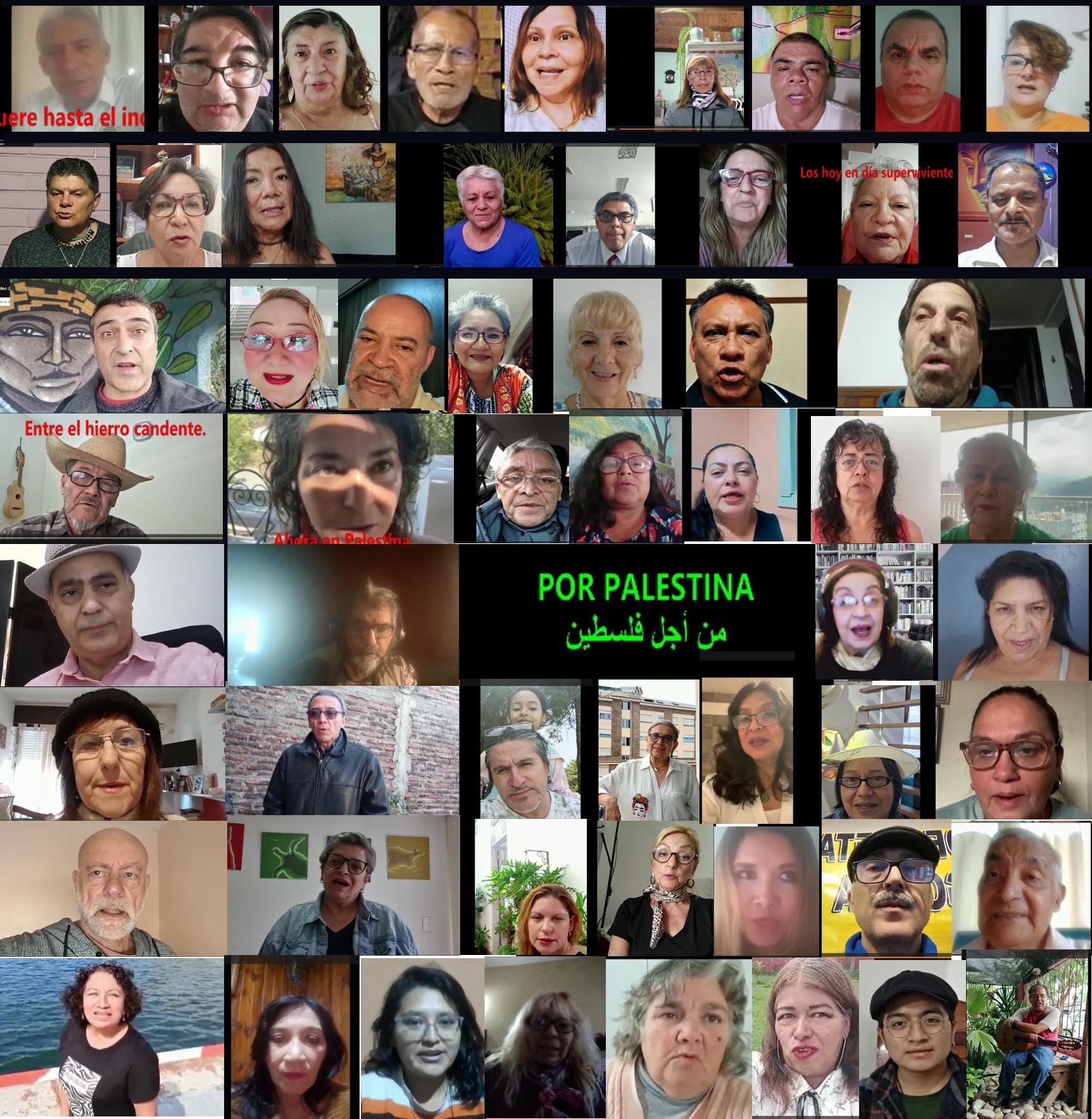 شعراء وشاعرات أربع قارات يشاركون في فيديو شعري مؤثر من أجل فلسطين