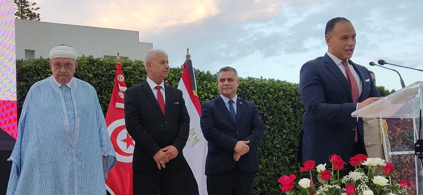 السفارة المصرية في الجمهورية التونسية تحتفل بالعيد القومي