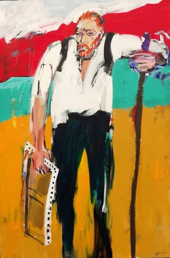 الشجاعة اللونية في زمن (الهرتلة) البصرية، التعبيرية التجريدية أو المجردة