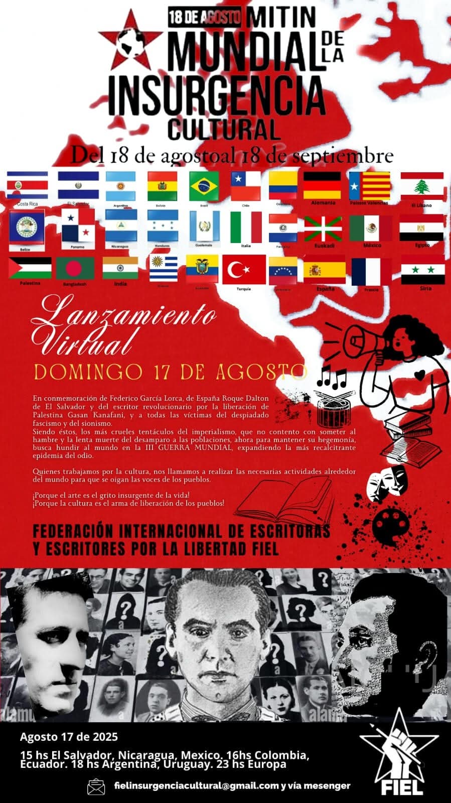 Launch of the World Cultural Insurgence Rally 2025