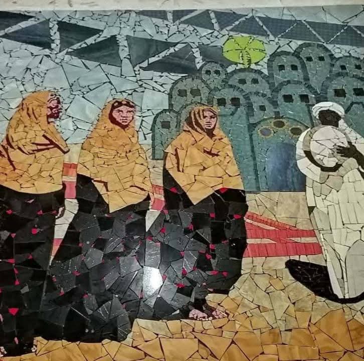 أناشيد بصرية في موزاييك التشكيلي السوداني أبوبكر الشريف