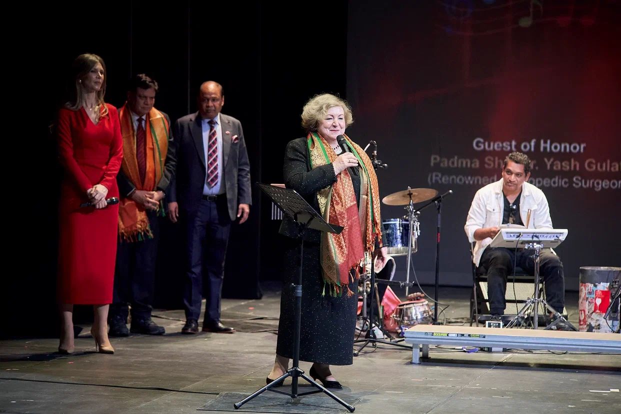 الاحتفال بمئوية أسطورة السينما الهندية راج كابور في موسكو