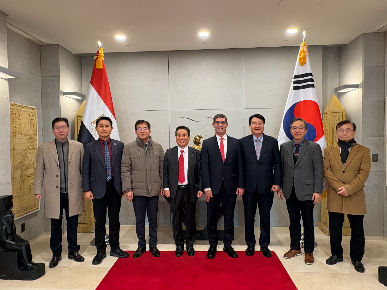 Korean Egyptian Development Association (KEDA) Strengthens Bilateral Cooperation with Egyptian Embassy in Korea