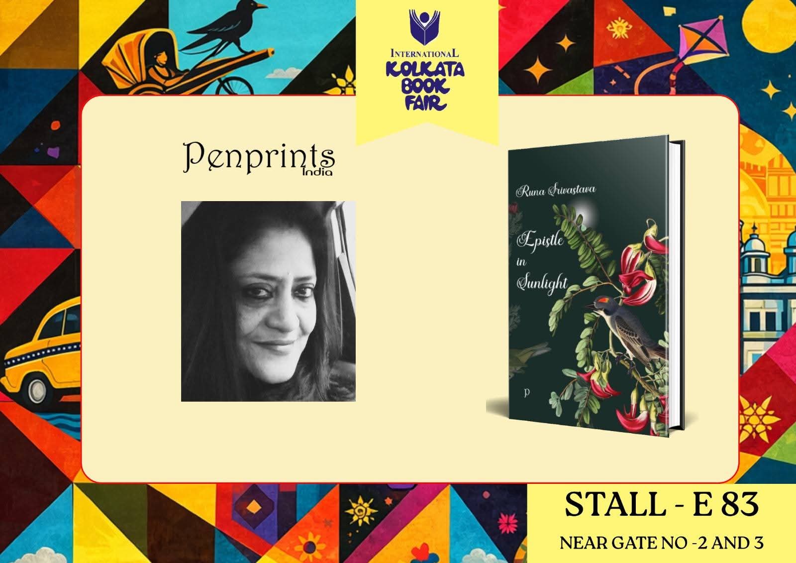 Runa Srivastava’s Poetry Collection Epistle in Sunlight Released by Penprints Publication
