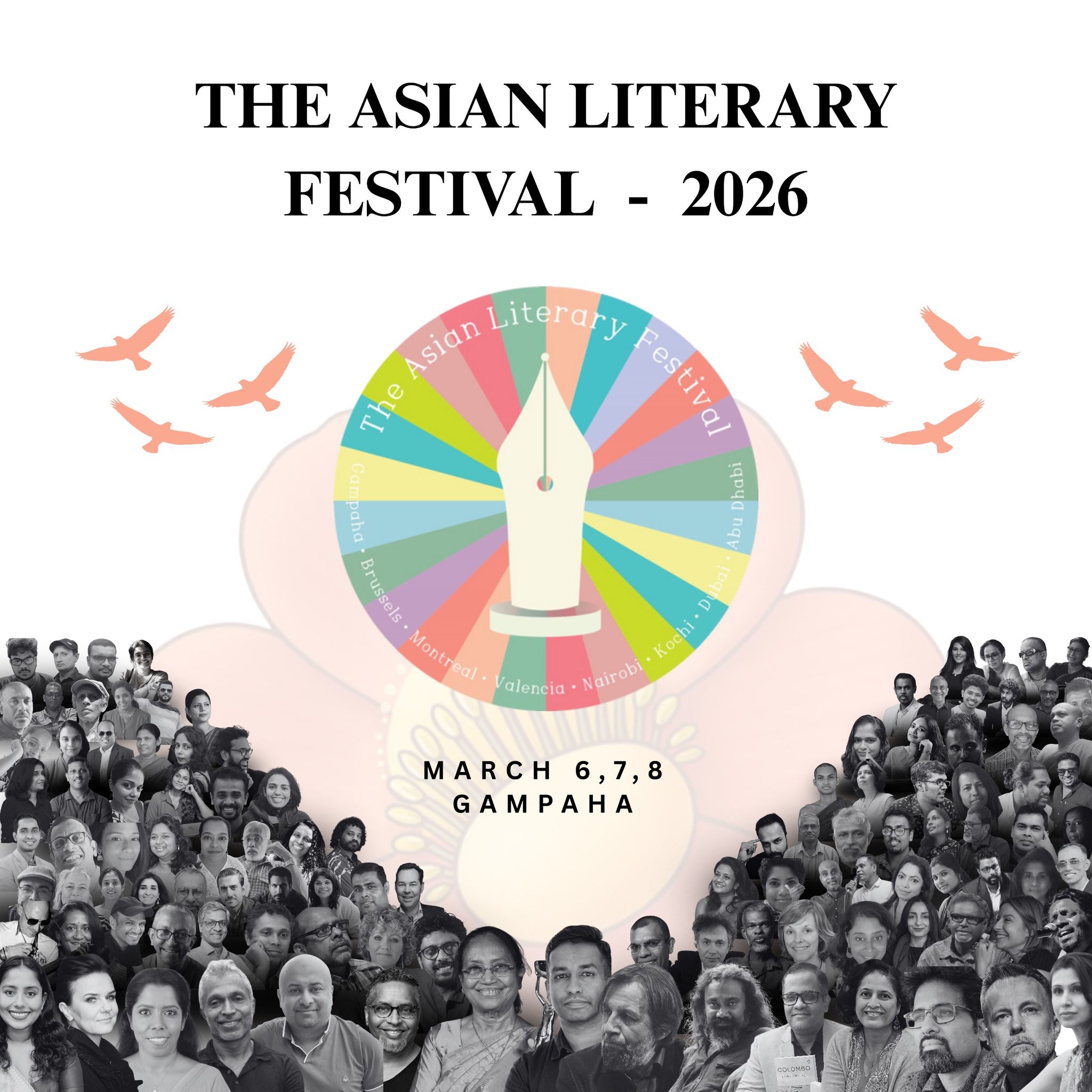 The Asian Literary Festival Gampaha will open its doors at the Wet Water Resort