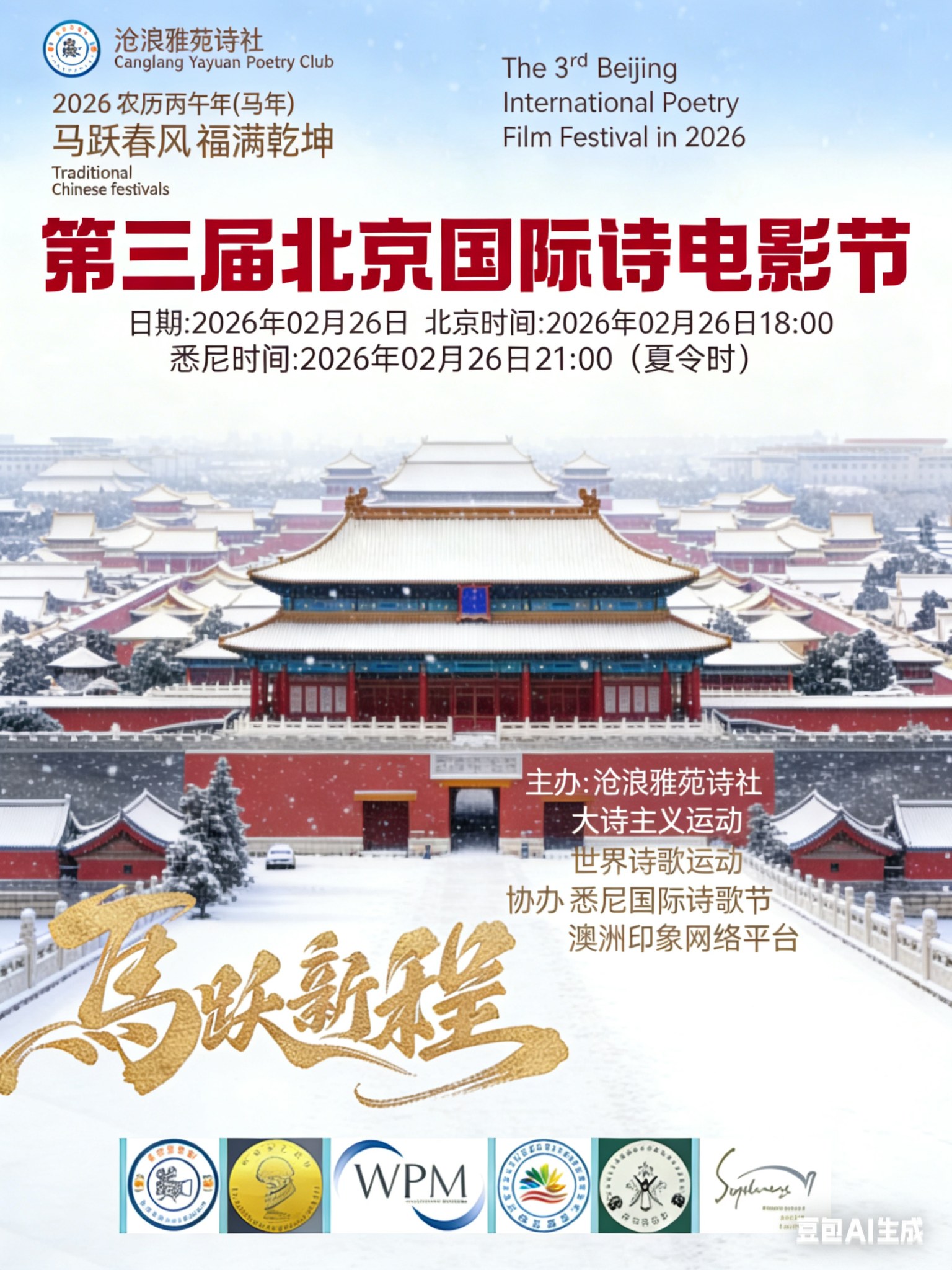 Global Poetry Meets Cinematic Art in the 3rd Beijing International Poetry Film Festival