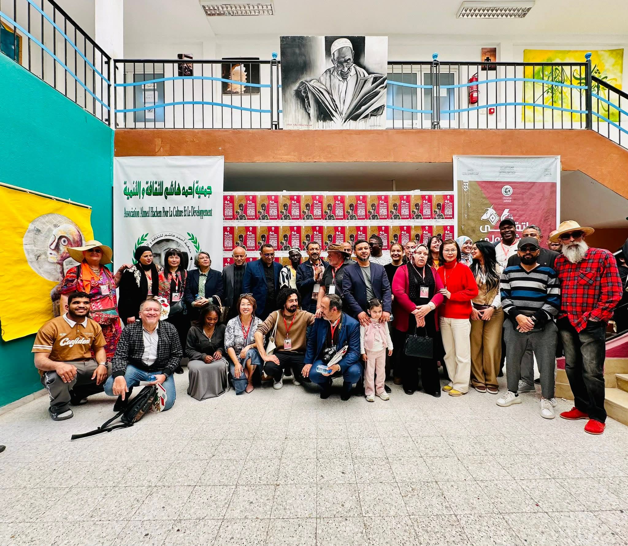 ملتقى مارث الدولي للفنون التشكيلية  بين المتعة المشهدية  والتزود المعرفي المعلوماتي