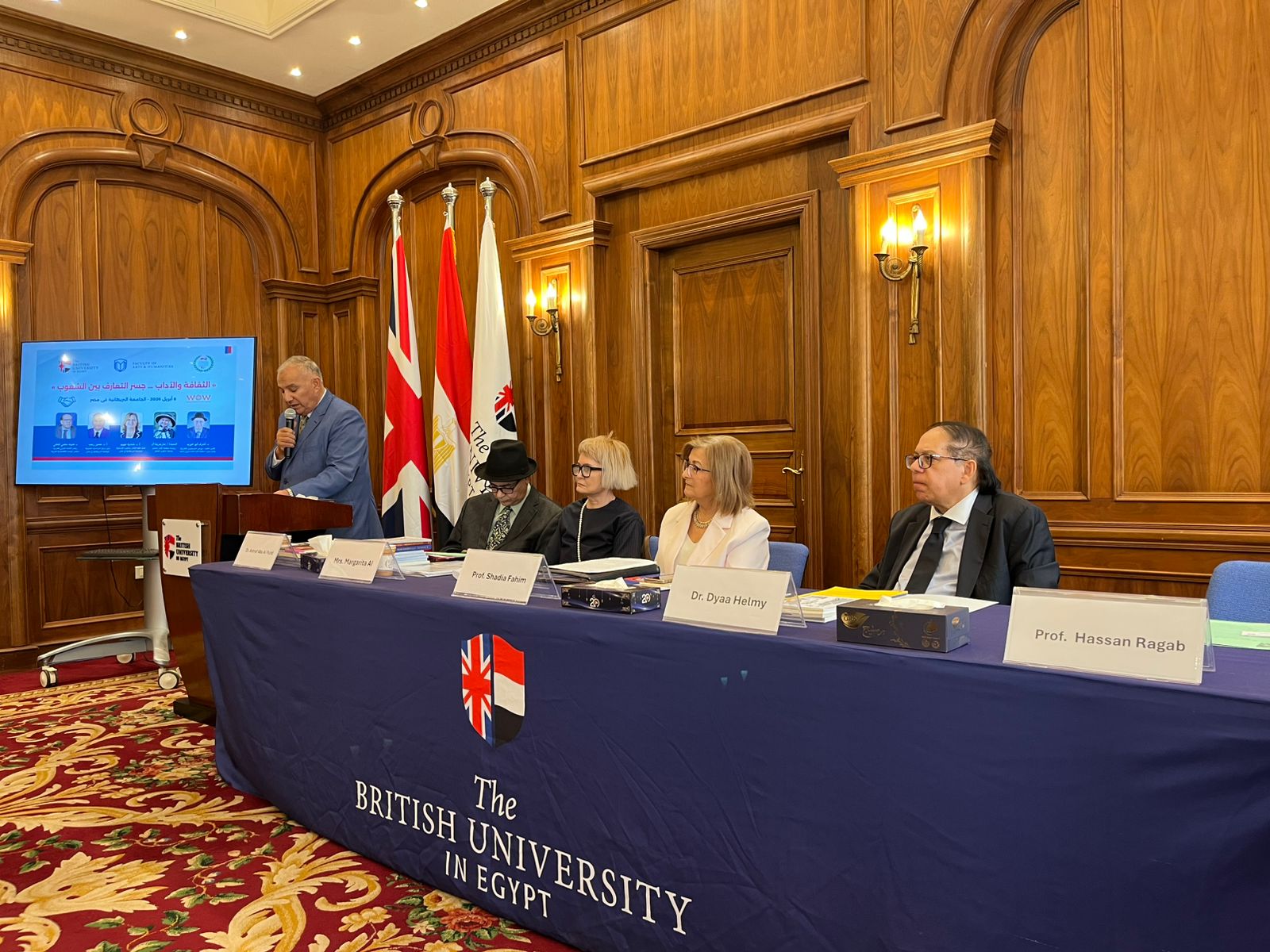 البروفيسور حسن رجب: اللغة جسرٌ حي يصل بين الثقافات