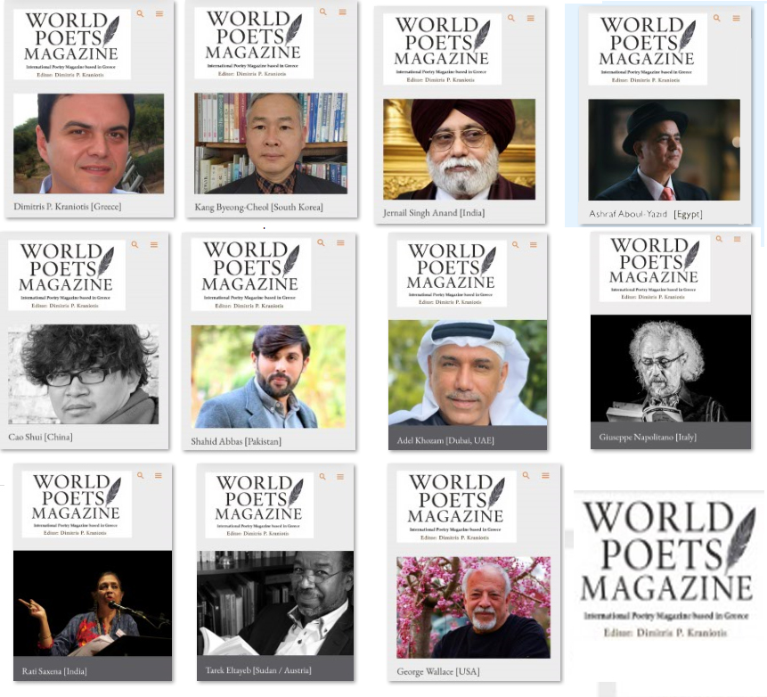  Global Poets Unite in Launch of “World Poets Magazine” Celebrating International Voices