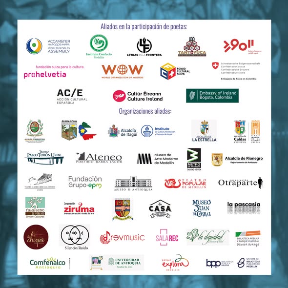 World Assembly of Peoples and the World Organization of Writers Become Partners of the 36th Medellín International Poetry Festival