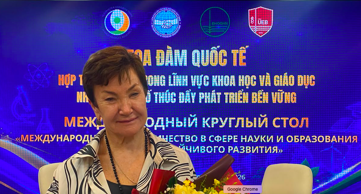 Alexandra Ochirova, UNESCO Goodwill Ambassador: Culture is Importanint in International Cooperation in Education and Science.