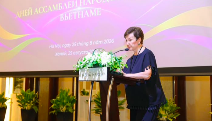 Alexandra Ochirova, UNESCO Goodwill Ambassador: Culture is Importanint in International Cooperation in Education and Science.
