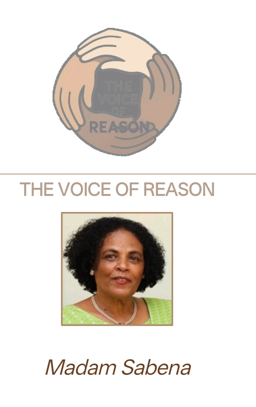 Madam Sabena: THE VOICE OF MOTHERS