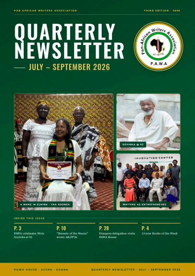 PAWA Quarterly Newsletter Highlights a Dynamic Season of African Literary and Cultural Engagement