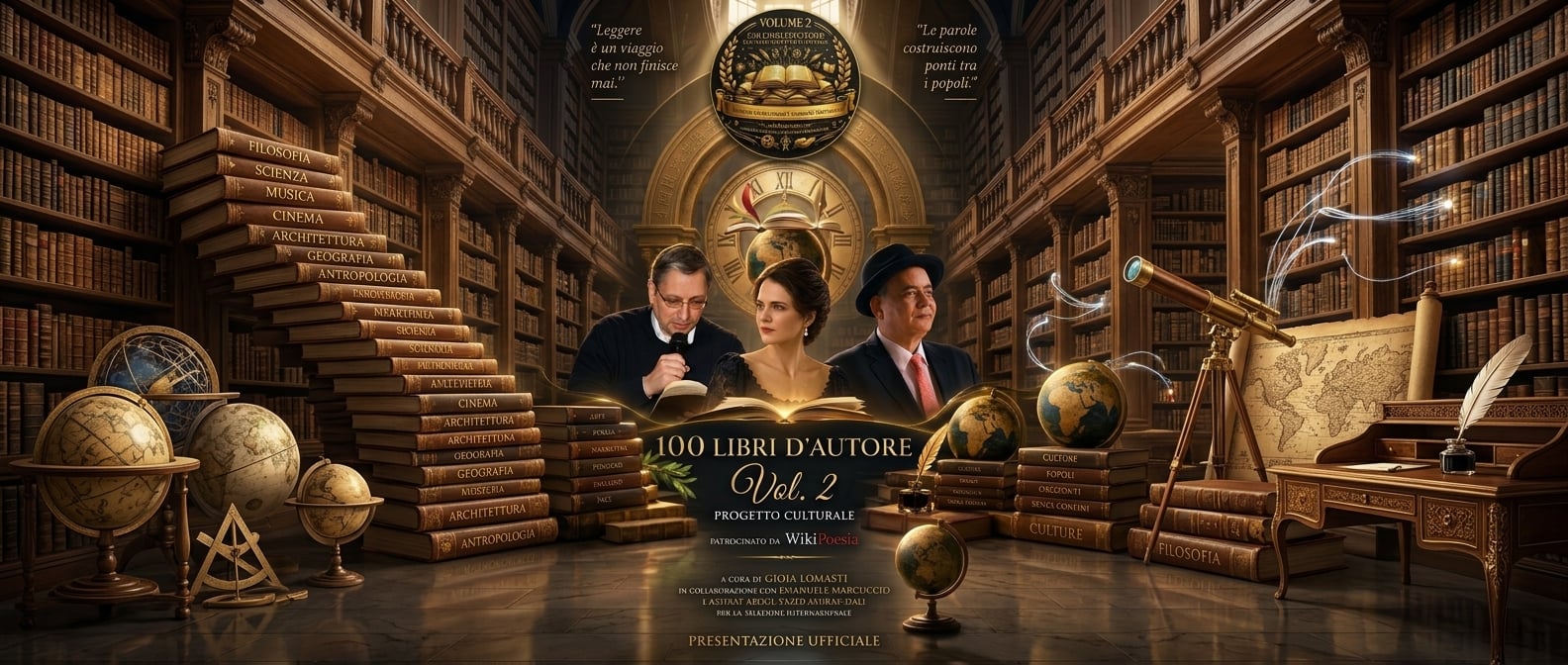 100 Libri d’Autore – Volume 2: An International Literary Journey Bringing 100 Authors and Their Books Together